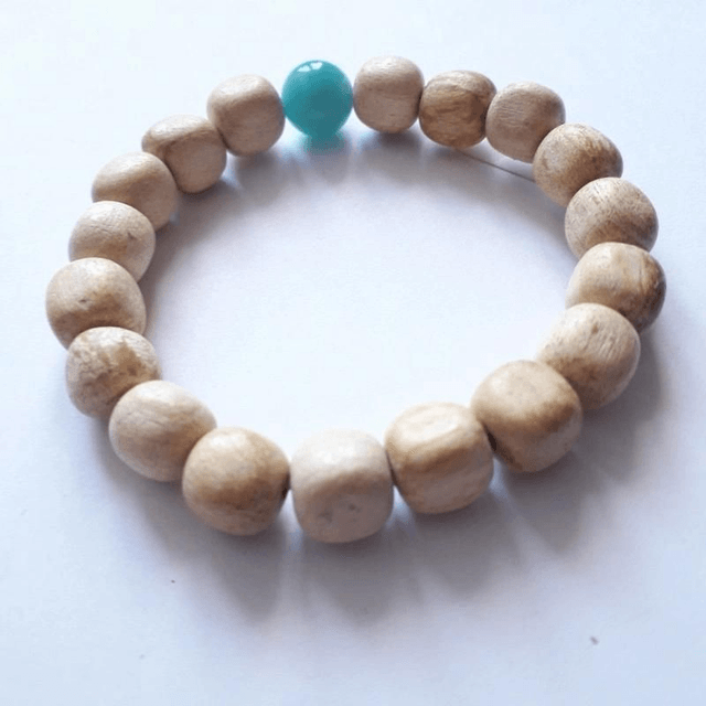 Palo Santo Bracelet with Amazonite
