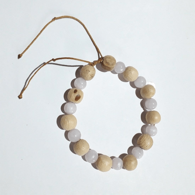 Kunzite Palo Santo Bracelet