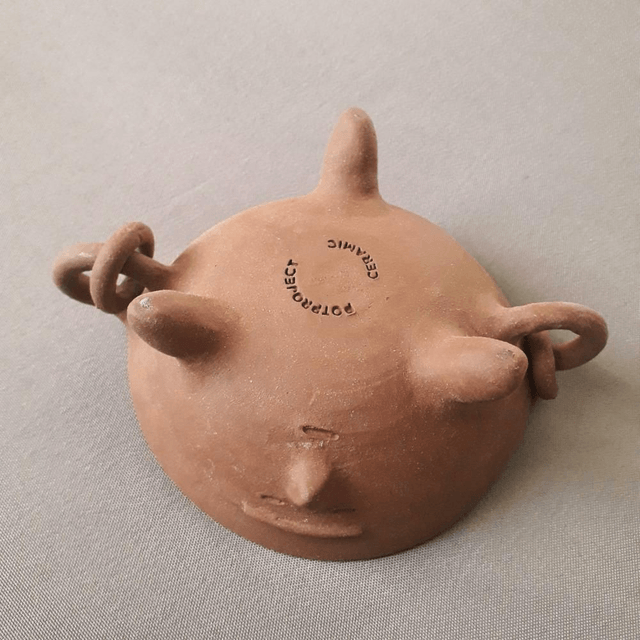 Ceramic Burner with Motives of the Neoliticum 