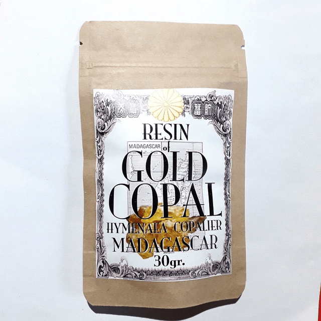 Gold Copal Resin / Gyanta - HYMELANA Copal 30 gram
