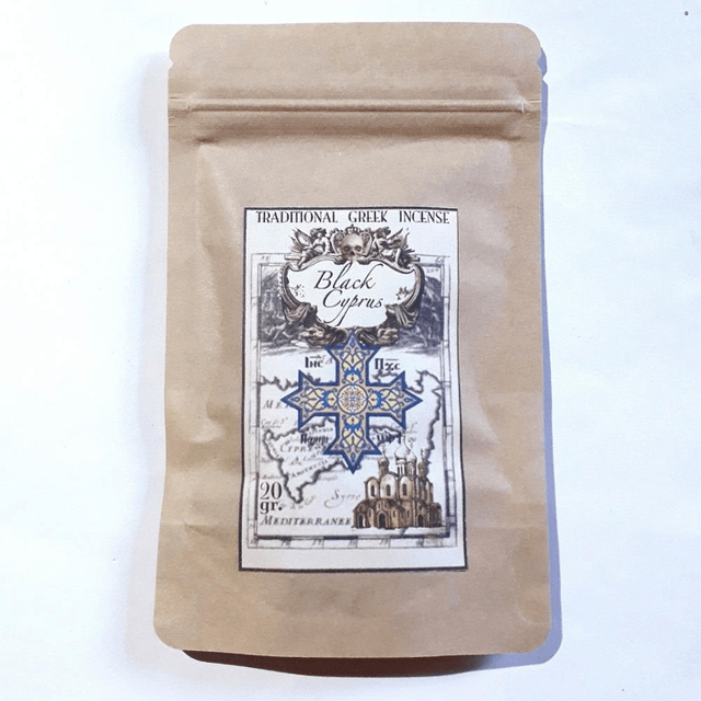 Black Cyprus Traditional Greek Incence 20 gram