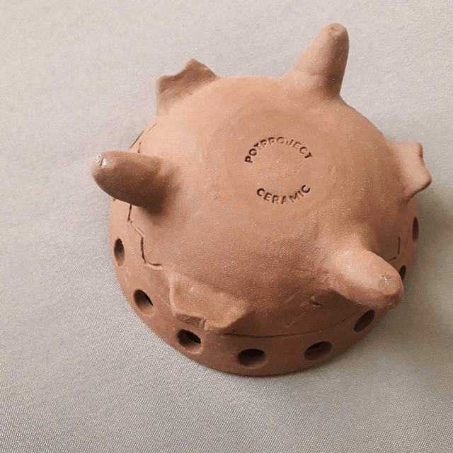Ceramic Burner with Mayan Motive