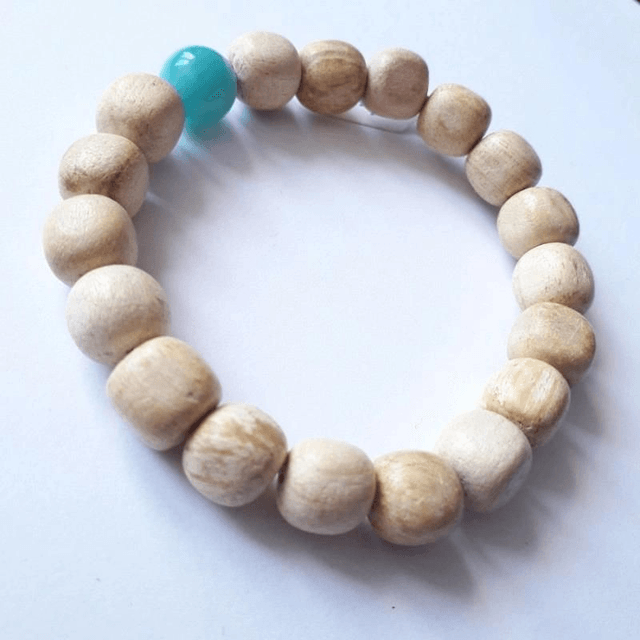 Palo Santo Bracelet with Amazonite