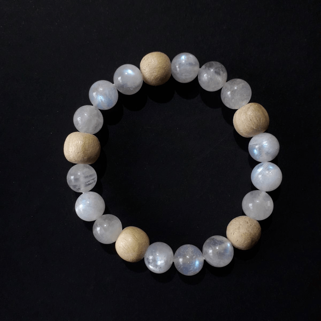  Moonstone Palo Santo Bracelet 
