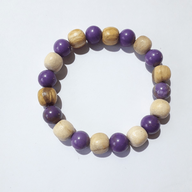 Phosphoresiderite Palo Santo Bracelet