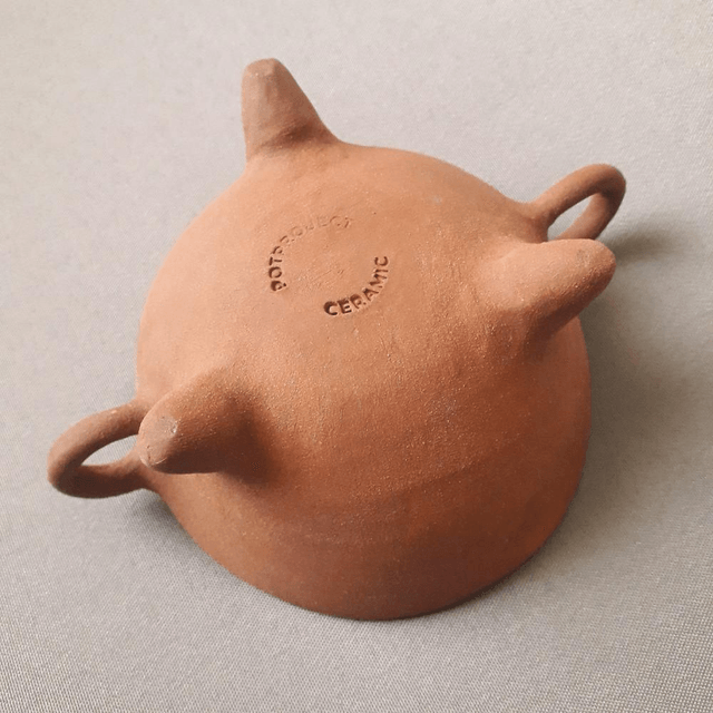 Ceramic Burner with Mayan Motives 