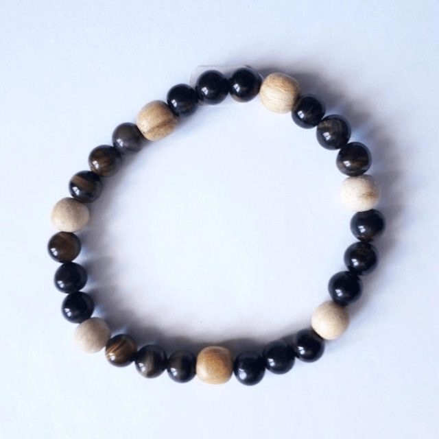 Hawk's Eye and Palo Santo Aromatherapy Bracelet 