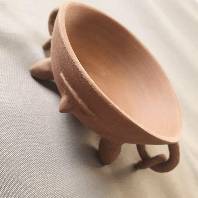 Ceramic Burner with Motives of the Neoliticum 