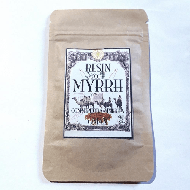 Resin of Myrrh COMMIPHORA MYRRHA, Oman 20 gram 