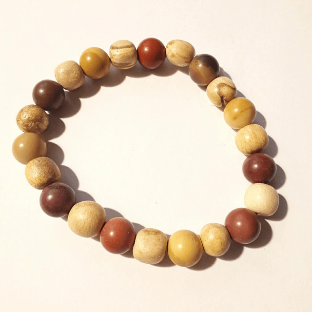 Mookaite Jasper & Palo Santo Bracelet 