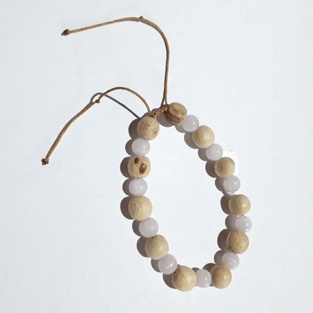 Kunzite Palo Santo Bracelet