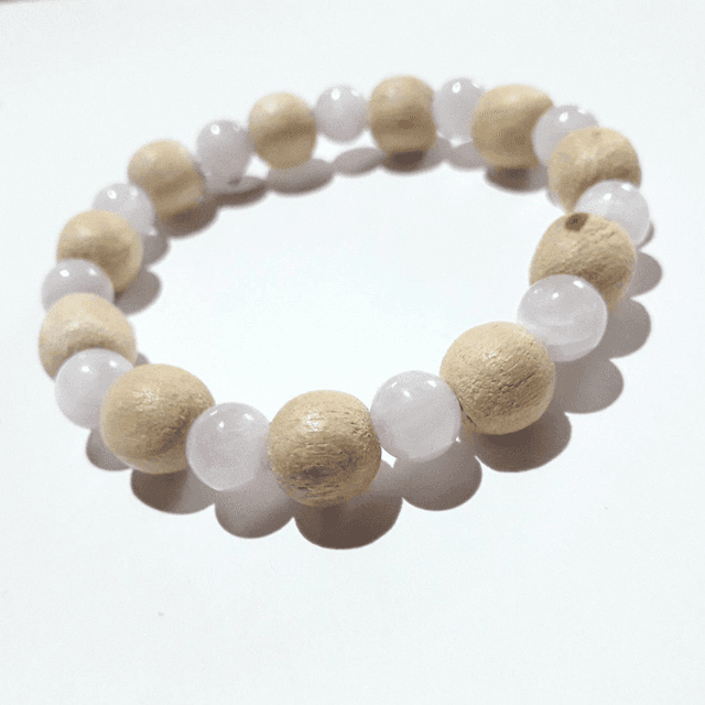 Kunzite Palo Santo Bracelet