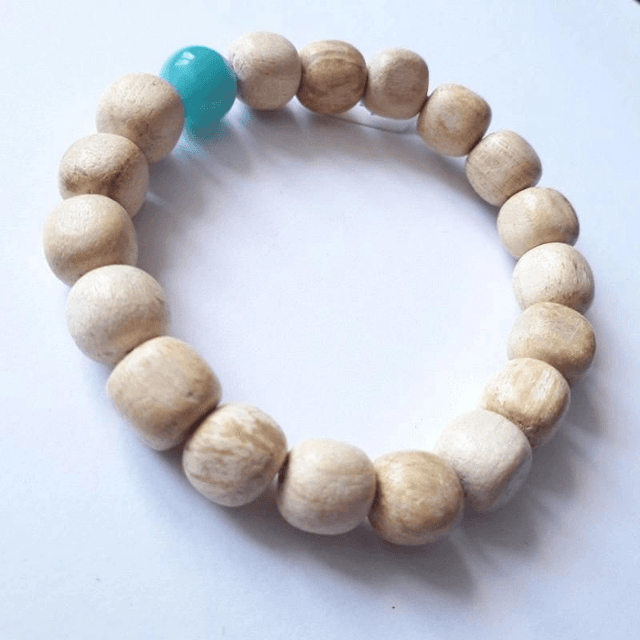 Palo Santo Bracelet with Amazonite