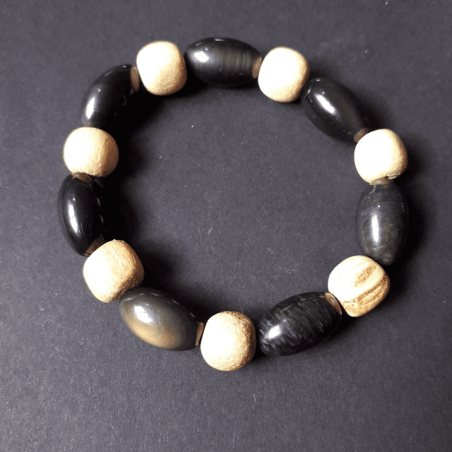 Rainbow Obsidian Palo Santo Bracelet 