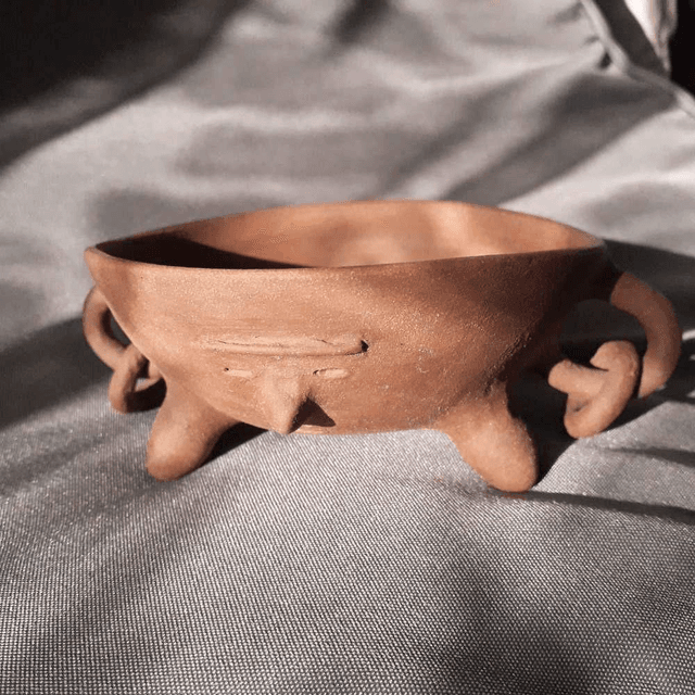 Ceramic Burner with Motives of the Neoliticum 